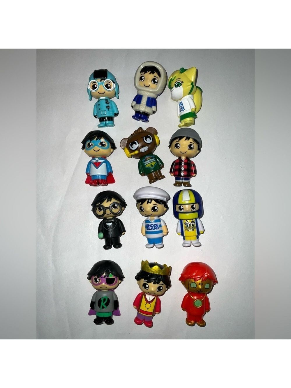 Ryan’s World lot of 12 pieces - NC, MS, WA, RI, AK, NJ, IN, MT, & more